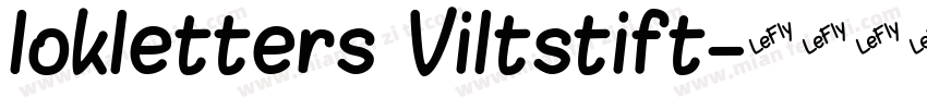 lokletters Viltstift字体转换